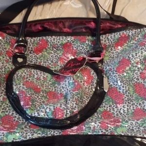 Betsey Johnson  duffle